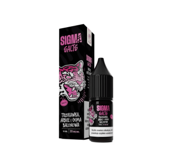 SIGMA Salts 10ml - Truskawka Arbuz i Guma Balonowa