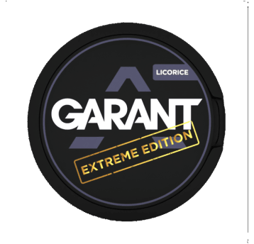 Snus GARANT (GRANT) Extreme 50mg - Licorice