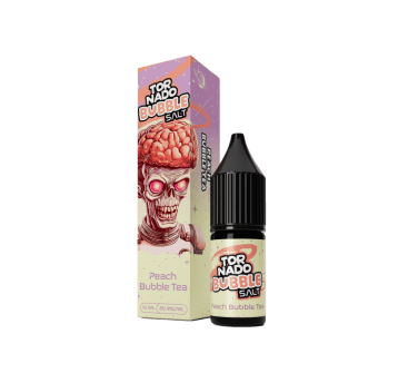 TORNADO Salt 10ml - Peach Bubble Tea 20mg