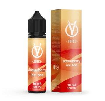 VBAR JUICE 10/60 - STRAWBERRY ICE TEA