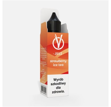 VBAR JUICE 10ML - STRAWBERRY ICE TEA